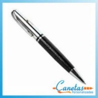 Caneta de Couro Personalizada